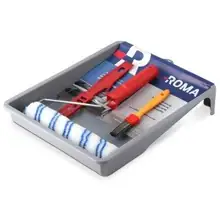 Kit Pintura Flex 23 cm 3 Peças + Trincha (685) Roma