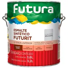 Esmalte Sintético Futurit Standard Brilhante Futura — 3,6 L