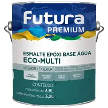 Esmalte Epóxi Base Água Eco-Multi Futura — 3,6 L
