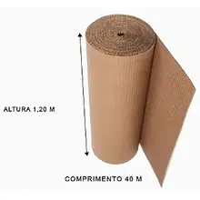 Bobina de Papelão Ondulado Madruga — 25 m