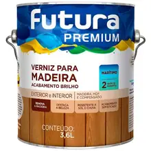 Verniz Marítimo Brilhante Futurit Futura — 3,6 L