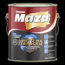 Esmalte Sintético Premium Direto na Ferrugem Maza — Cores lisas