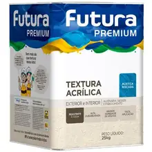 Textura Rústica Riscada Futura — 25 kg