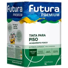 Tinta Acrílica Fosca para Piso Premium Futura — 3,6 L