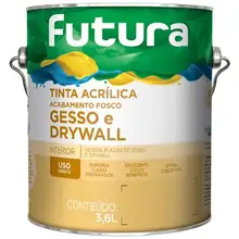 Tinta para Gesso e Drywall Futura — 18 L