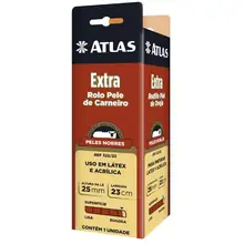 Rolo Extra de Pele de Carneiro Atlas — 23 cm