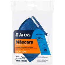 Máscara de Proteção Respiratória Atlas — PFF1