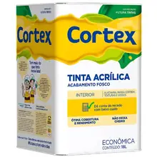 Tinta Acrílica Fosca Cortex Futura — 18 L