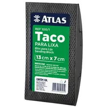 Suporte e Taco para Lixa Atlas