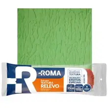 Rolo para Textura Relevo Nylon (433) Roma — 10 cm com cabo
