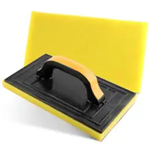Desempenadeira Plástica com Espuma Roma — 12×22 cm