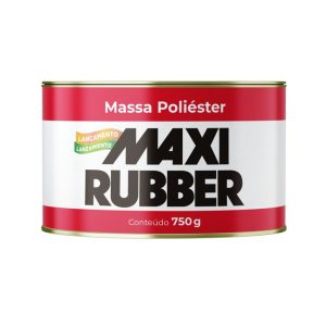 MASSA POLIESTER 1MG039 750G MAXI RUBBER