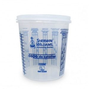 COPO PLASTICO P/ CATALISE 0.45L LAZZURIL