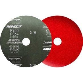 DISCO FIBRA CERAMICO F900 115X22 P0036 NORTON