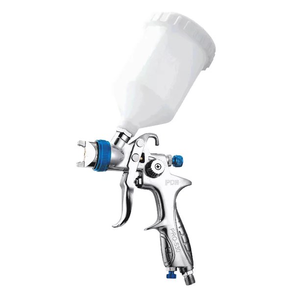 PISTOLA PINTURA GRAV HVLP PRO530 BICO 1,3MM 600ML PDR
