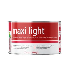 MASSA POLIESTER MAXI LIGHT 900G